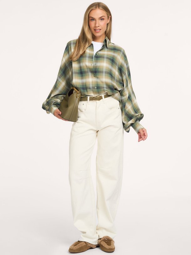 Blouse Antonia Check Check Antonia, katoenen geruite blouse