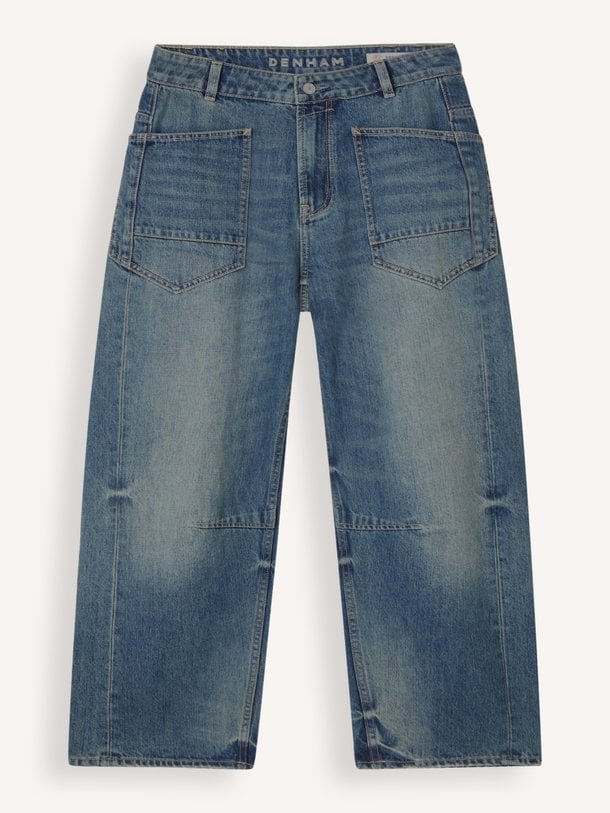 CARGO HISAKO Hisako, high waist cargo fit jeans