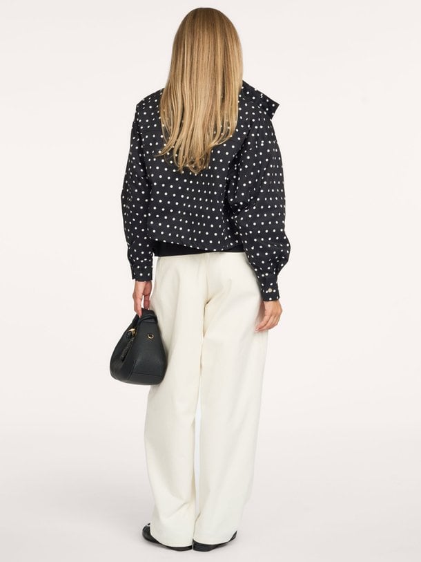 Callisa Dot Jacket Callisa, geweven jack met stippen