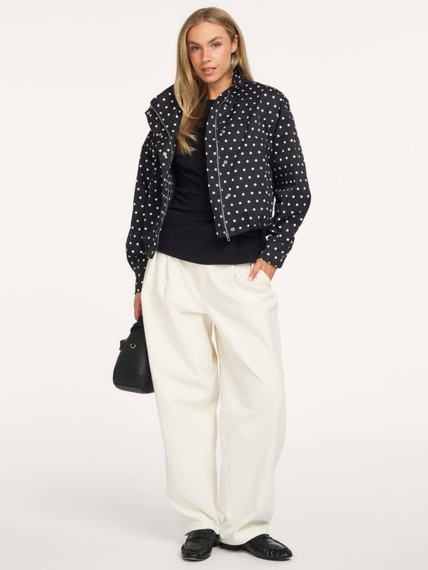 Callisa Dot Jacket Callisa, geweven jack met stippen