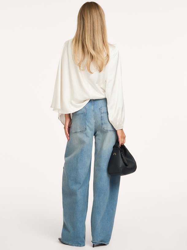 IdunCC Cape LS Blouse Idun, viscosemix top