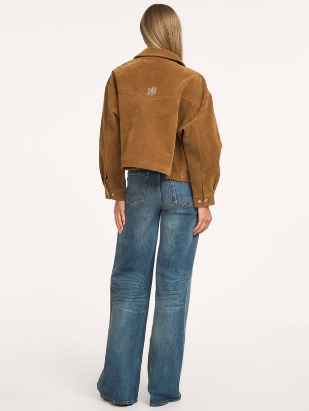 MIKU TSUMUGI Tsumugi, high waist straight fit jeans