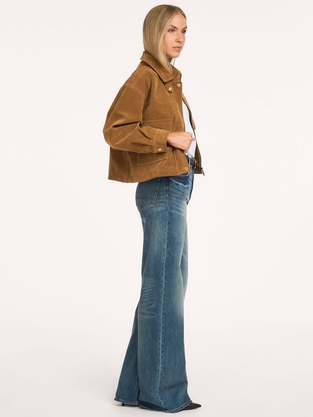 MIKU TSUMUGI Tsumugi, high waist straight fit jeans