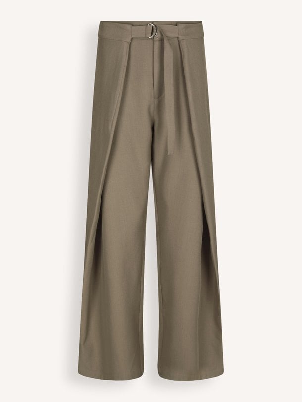 Zanya Structure Pants Zanya, geweven barrel fit broek
