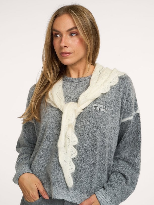 Opany Triangle Scarf Opany, mohairmix sjaal