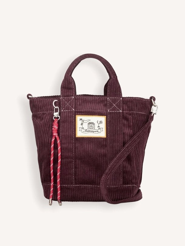 Corduroy Gene Bag Gene, katoenen ribcord schouder-/handtas