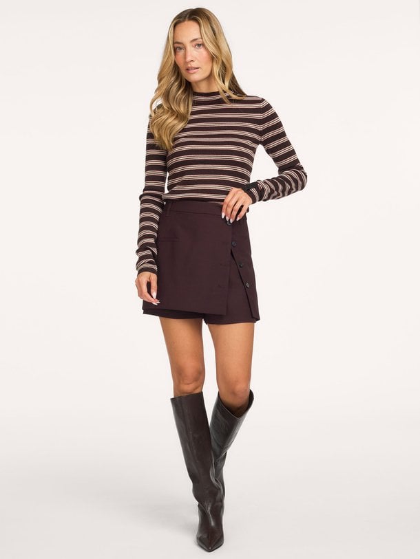 LOVELIE Sweet, wollen gestreepte longsleeve