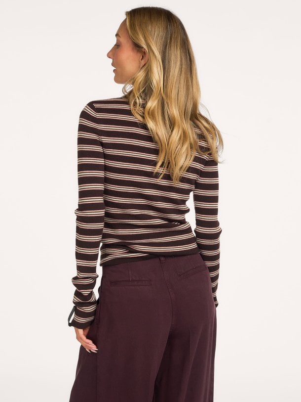 LOVELIE Sweet, wollen gestreepte longsleeve