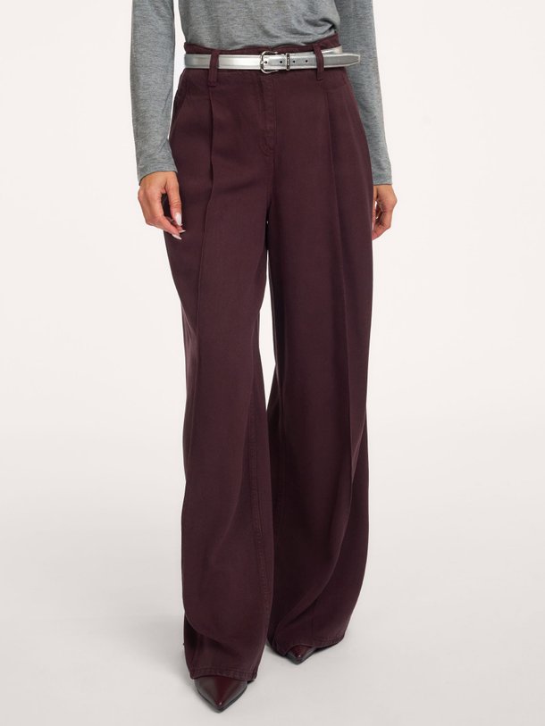COMEDOWN Comedown, high waist wide fit jeans