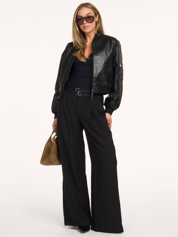 Michelle Belt Tall Pant Michelle, geweven broek