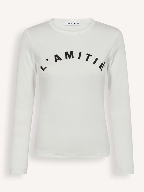 Clean LS logo Tee Clean, katoenmix longsleeve