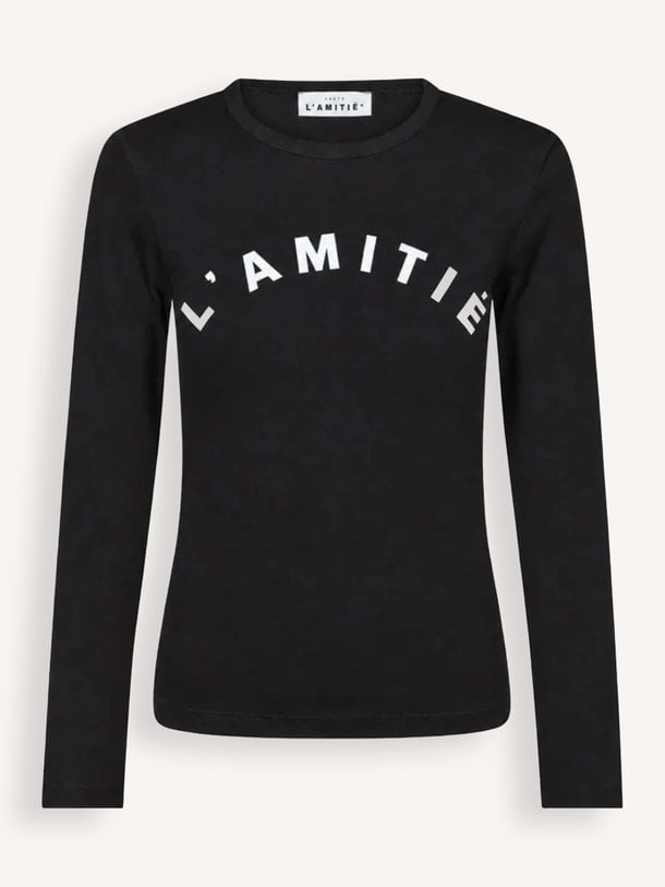 Clean LS logo Tee Clean, katoenmix longsleeve