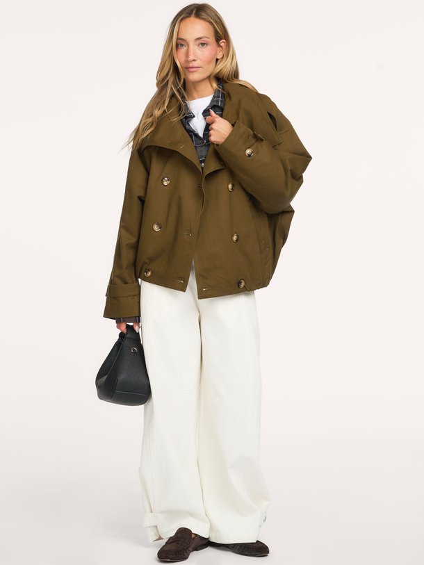 BLOUSON PARKER Parker, lyocell/katoenmix jas