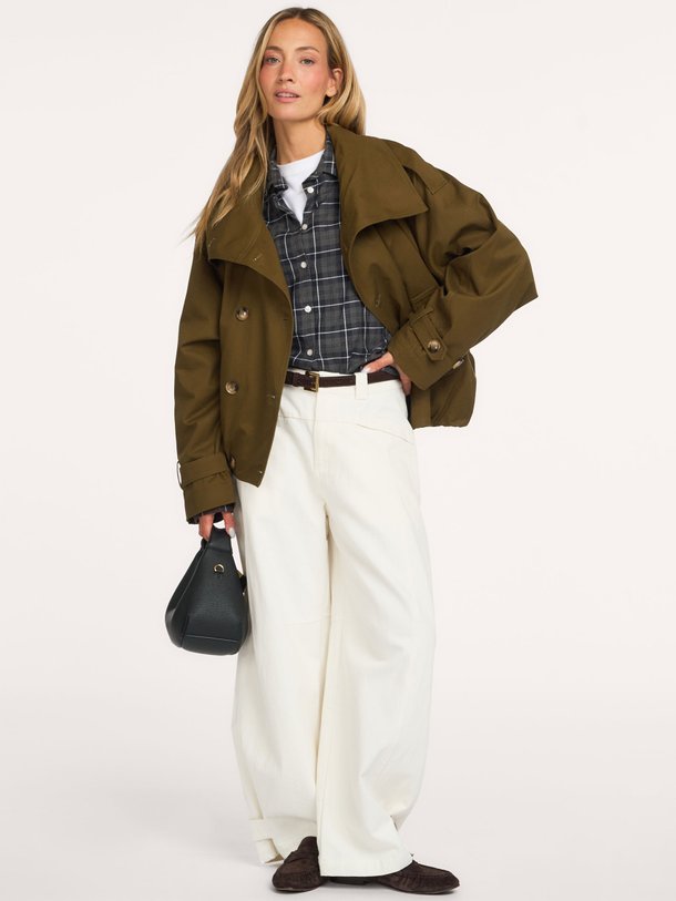 BLOUSON PARKER Parker, lyocell/katoenmix jas