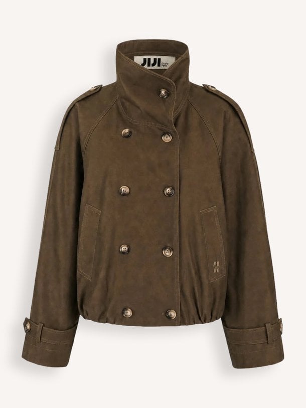 BLOUSON PARKER Parker, lyocell/katoenmix jas