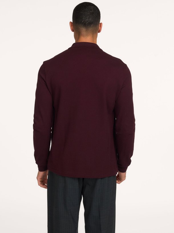 1HP2 Men's L/S best polo 07 Katoenen pique longsleeve polo