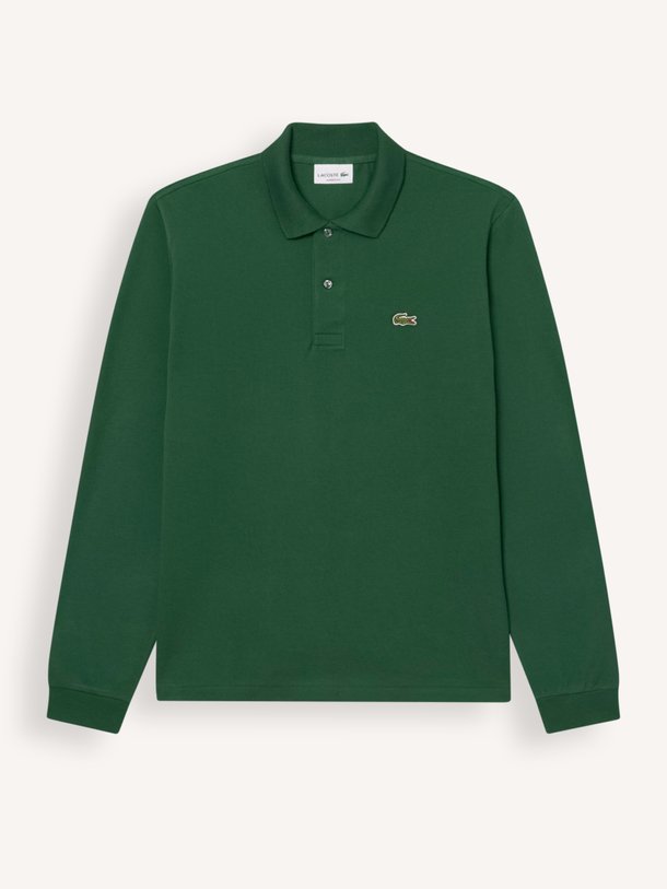 1HA1 Men's sweater 07 Katoenen polo longsleeve