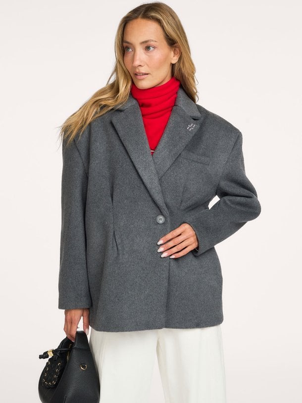 BLAZER PERCY Percy, wolmix blazer