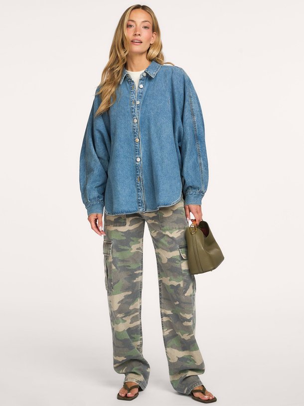 CHEMISE ATLAS Atlas, denim blouse