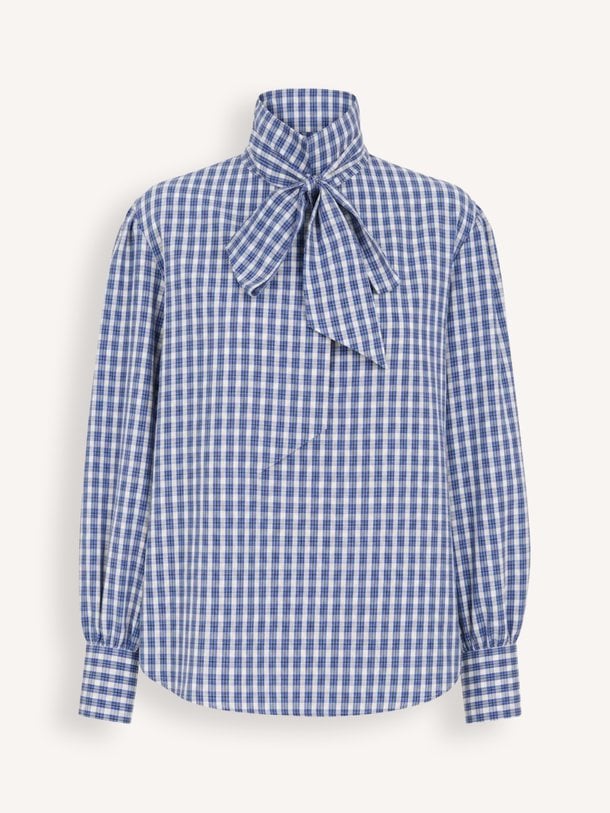 CHEMISE AARON Aaron, katoenen geruite top