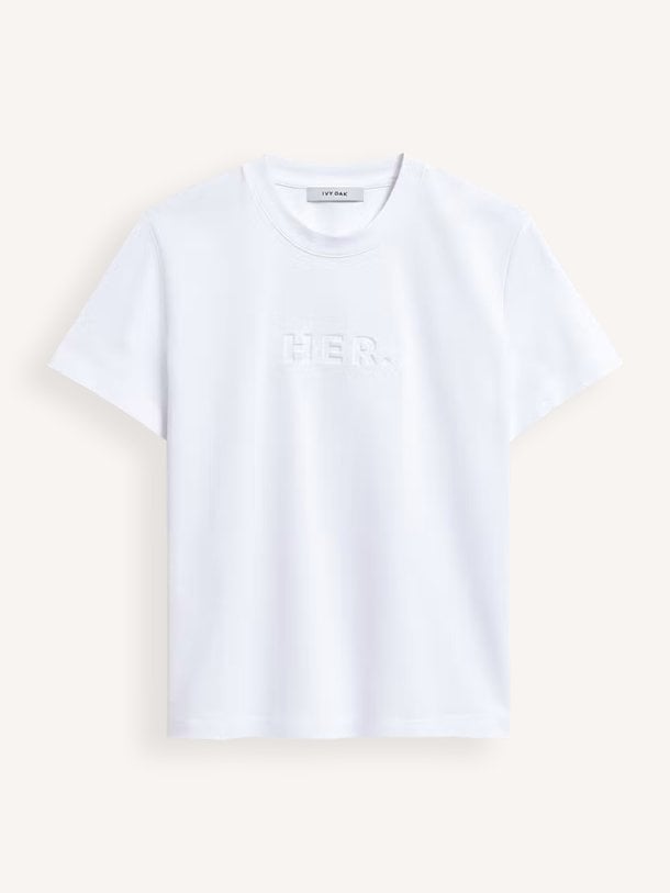 IOFenixDebossedHER Top Fenix, katoenen T-shirt