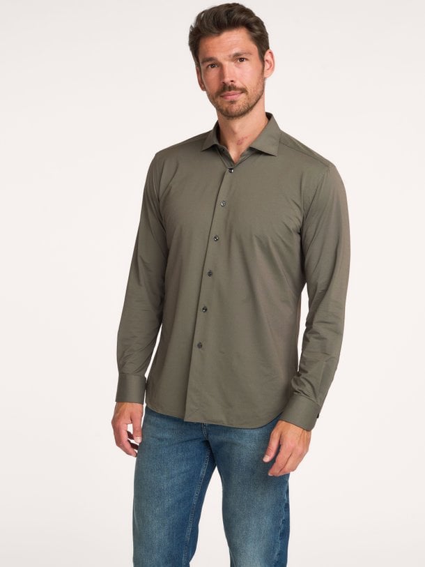 Camicia, travel jersey overhemd