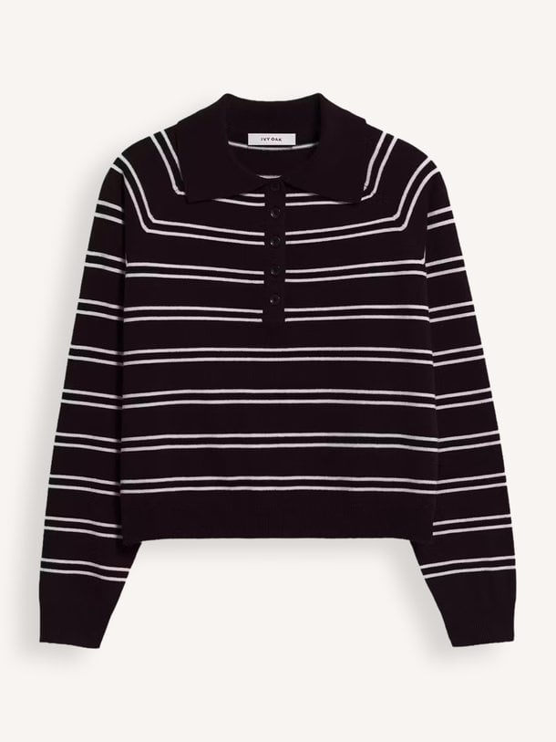 IOFarleigh Pullover Farleigh, wollen polo trui