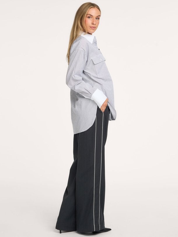 IOMyrtleRose Top MyrtleRose, katoenen gestreepte blouse
