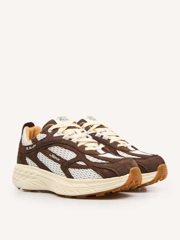 The Re-Run, nubuck mesh sneakers
