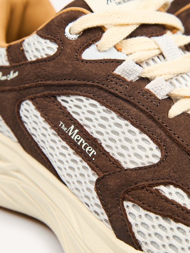 The Re-Run, nubuck mesh sneakers