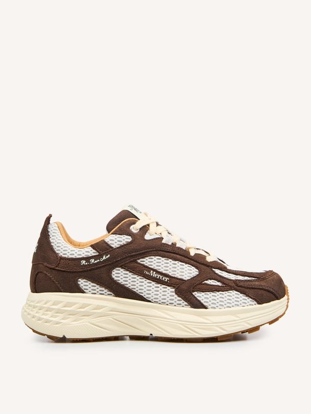 The Re-Run, nubuck mesh sneakers