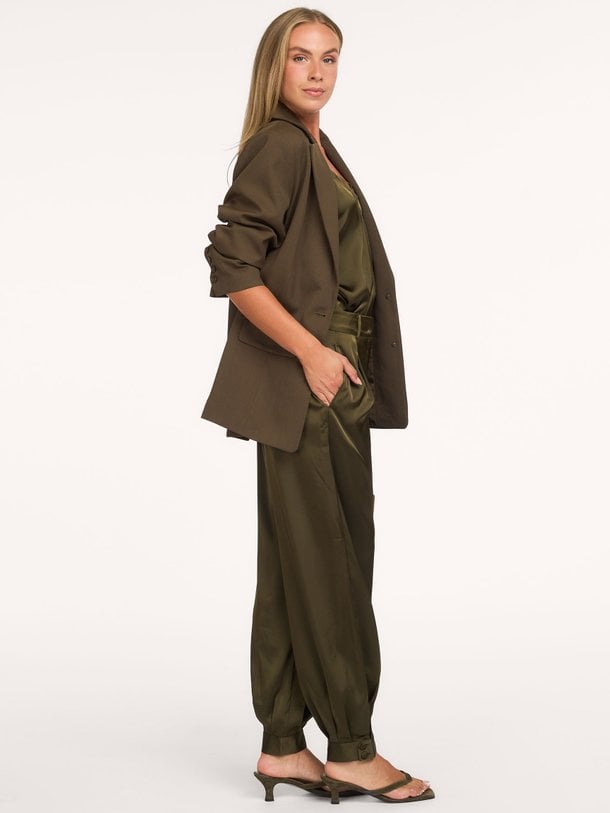 Delancy bold satin balloony pants Delancy, geweven balloon broek