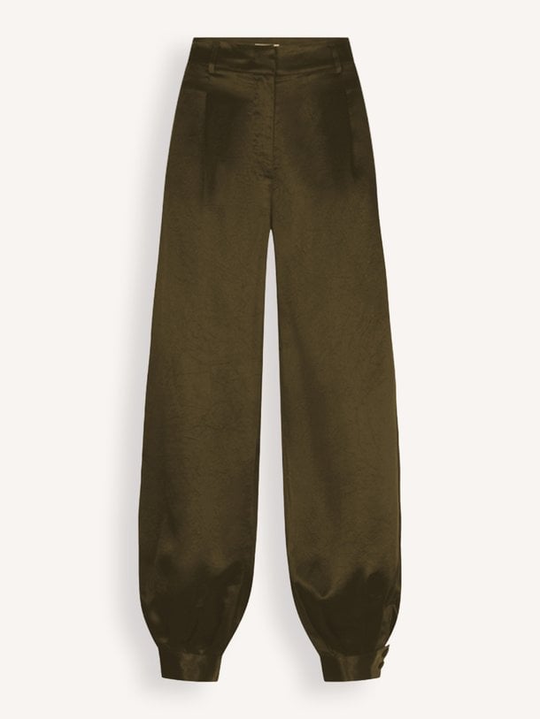Delancy bold satin balloony pants Delancy, geweven balloon broek