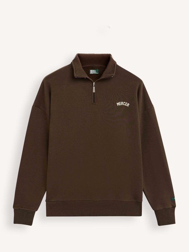 The Mercer Quarter Zip Katoenmix sweater
