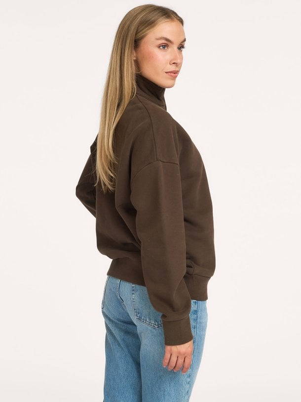 The Mercer Quarter Zip Katoenmix sweater