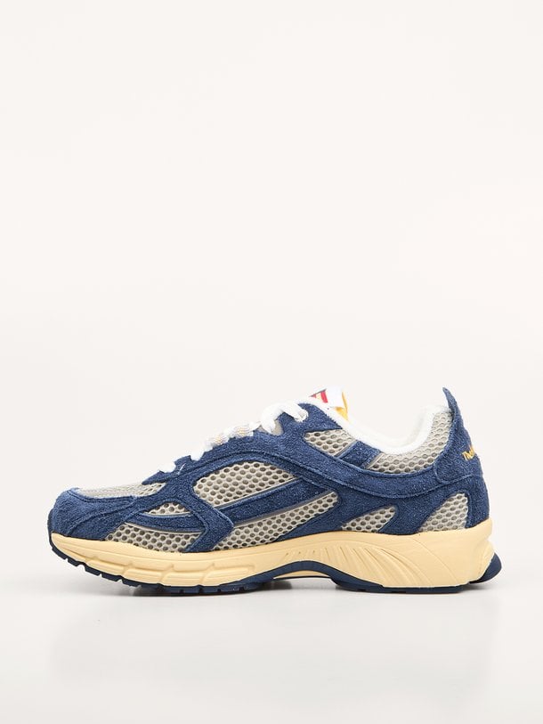 The Re-Run Americana The Re-Run Americana, suède sneakers met mesh
