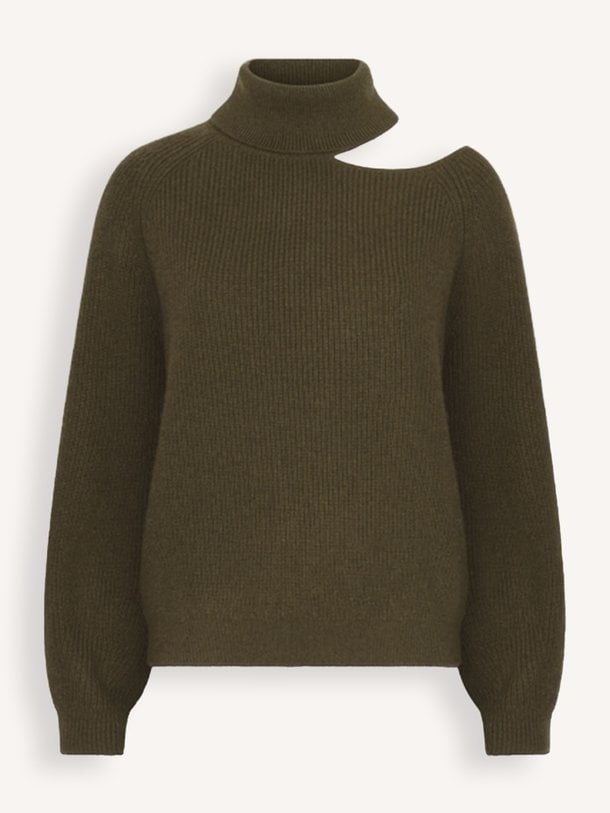 Marenna Asymetrical Sweater Marenna, wolmix trui