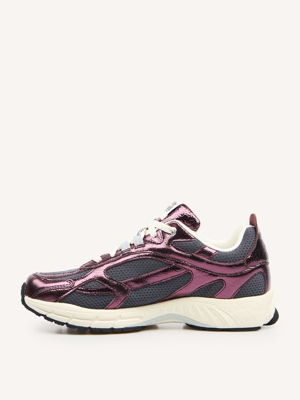 The Re-Run Cracked The Re-Run Cracked, metallic sneakers