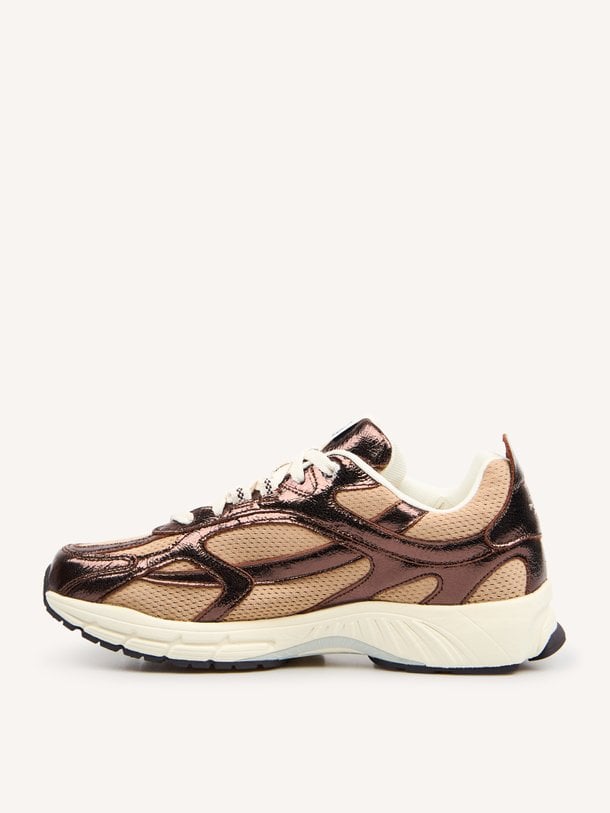 The Re-Run Cracked The Re-Run Cracked, metallic sneakers