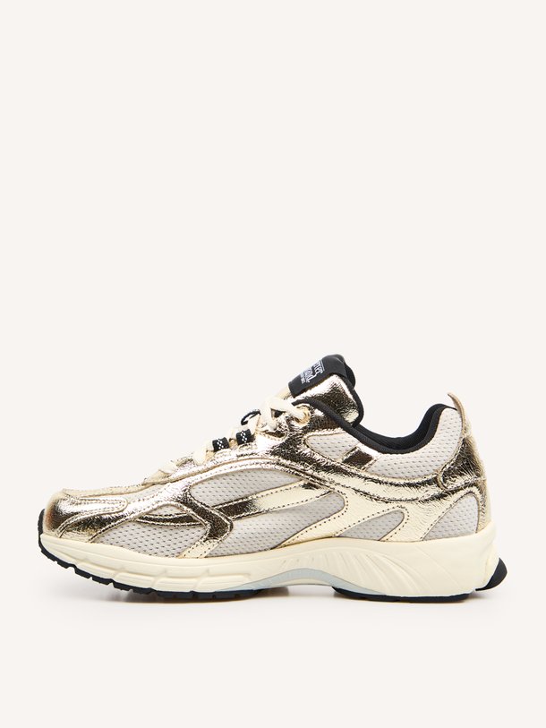 The Re-Run Cracked The Re-Run Cracked, metallic sneakers