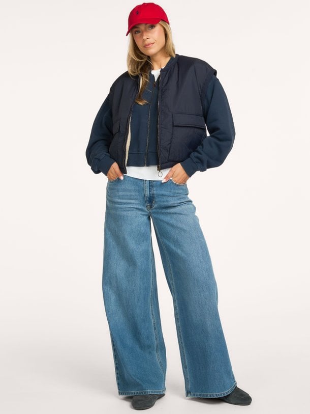 Jeans Wide MWNida 139 Limited Nida, high waist wide leg jeans
