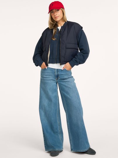 Jeans Wide MWNida 139 Limited Nida, high waist wide leg jeans