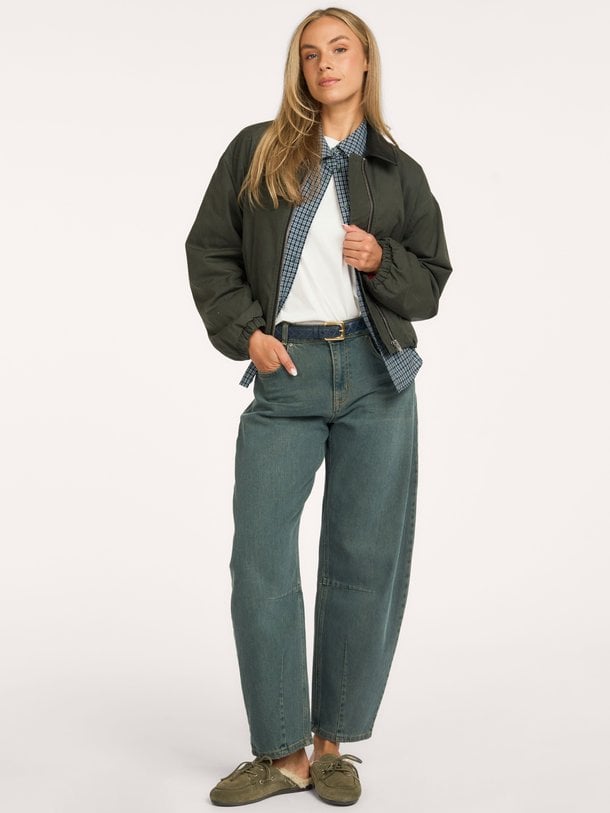 Jeans Barrel MWHottie139 Limited Hottie, high waist barrel fit jeans