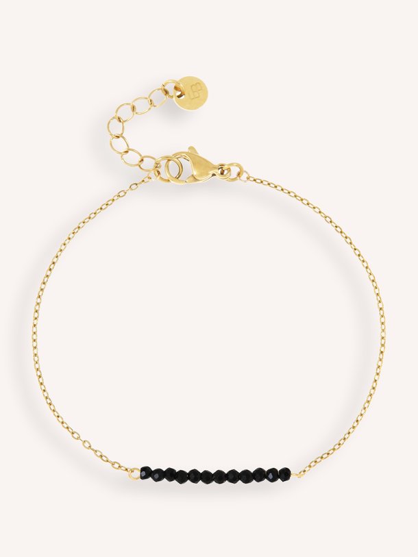 Petite gemstone armband Vergulde armband met gemstones