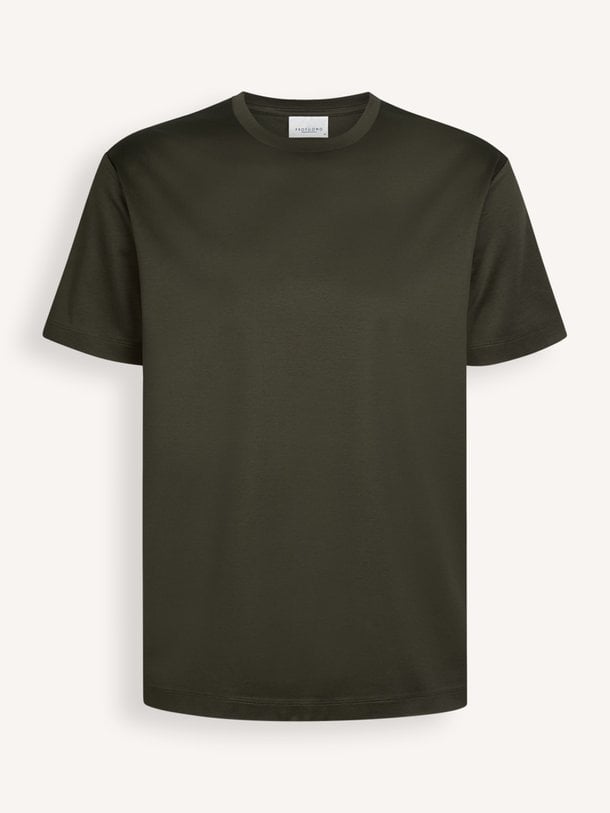 T-SHIRT CREW NECK SS D GREEN Katoenen T-shirt