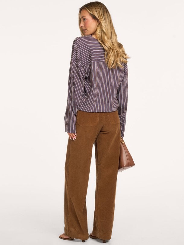 Joelle, viscosemix gestreepte top