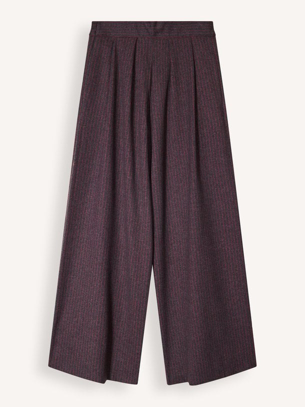 Egbert Egbert, katoenmix gestreepte broek