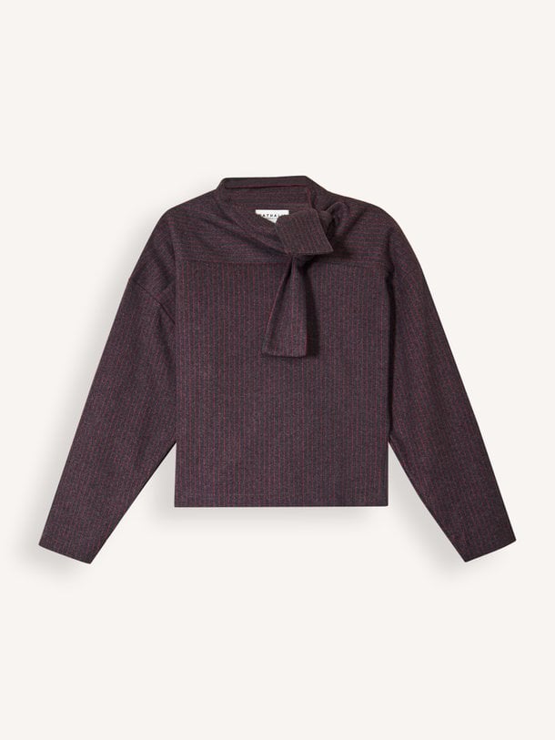Josefin Josefin, katoenmix gestreepte top