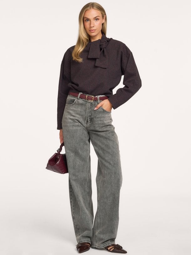 Josefin Josefin, katoenmix gestreepte top
