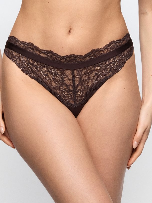 Musea Musea, katoenmix kanten slip